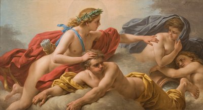 Il Sole dissipa i venti e le tempeste da Louis Jean Francois I Lagrenee