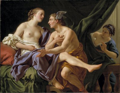 Mercurio, Herse e Aglaure da Louis Jean François Lagrenée