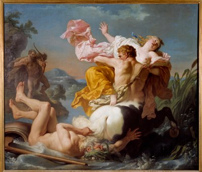 Il rapimento di Deianira da parte del centauro Nesso da Louis Jean François Lagrenée