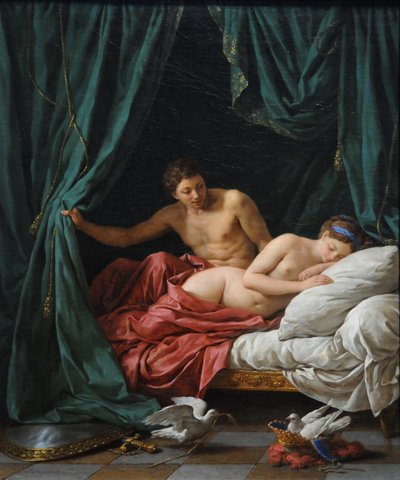 Marte e Venere Allegoria della Pace, 1770 da Louis Jean François Lagrenée