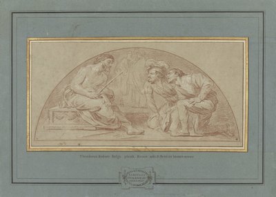 Derisione di Cristo da Louis Jean Jacques Durameau