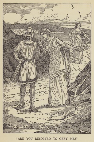 Sei deciso a obbedirmi? da Louis John Rhead