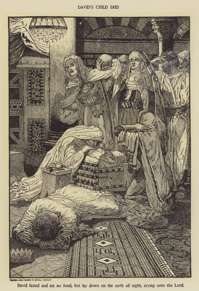 Il figlio di Davide muore da Louis John Rhead