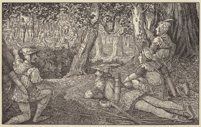 Avvistò un gruppo di boscaioli e due prigionieri da Louis John Rhead