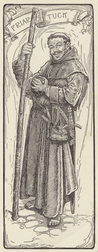 Frate Tuck da Louis John Rhead