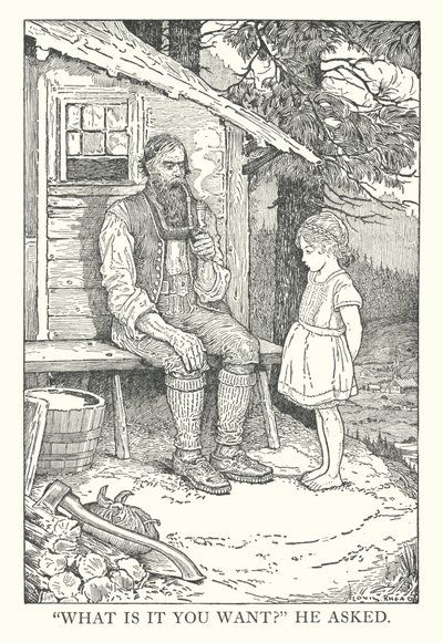 Illustrazione per Heidi di Johanna Spyri da Louis John Rhead