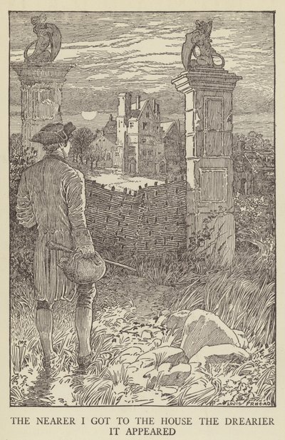 Illustrazione per Kidnapped di Robert Louis Stevenson da Louis John Rhead