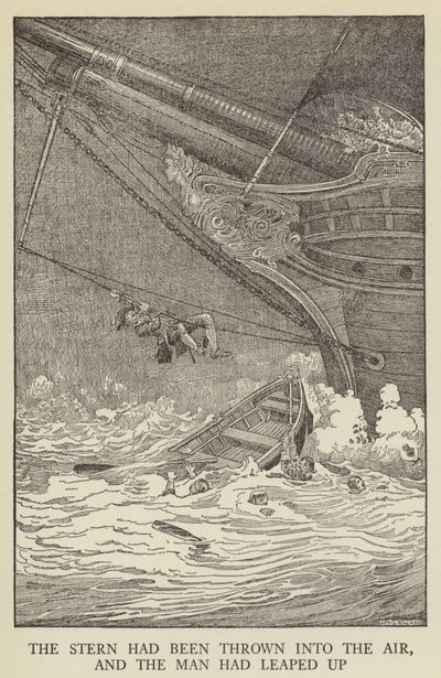 Illustrazione per Kidnapped di Robert Louis Stevenson da Louis John Rhead