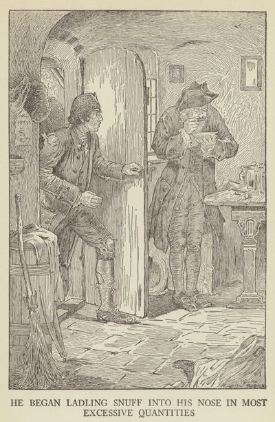 Illustrazione per Kidnapped di Robert Louis Stevenson da Louis John Rhead