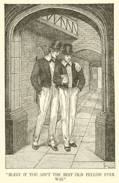 Illustrazione per i Giorni di Scuola di Tom Brown da Louis John Rhead