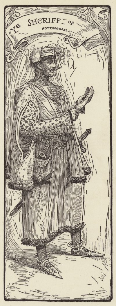 Lo sceriffo di Nottingham da Louis John Rhead