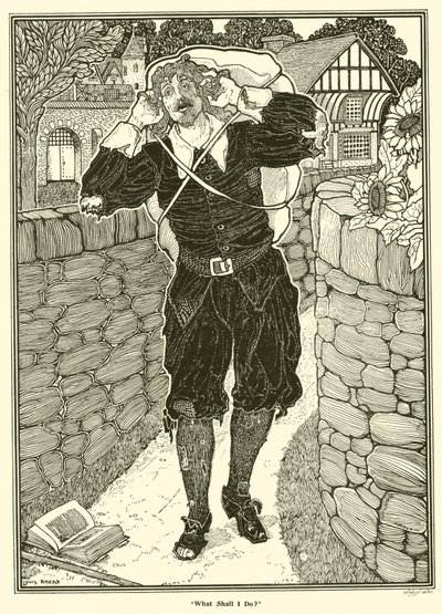 Cosa devo fare? (incisione) da Louis John Rhead