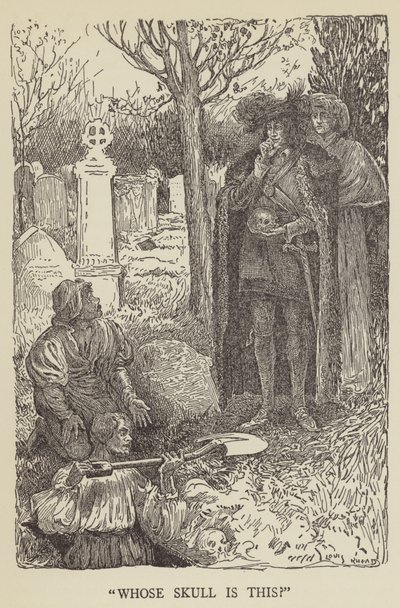 Di chi è questo teschio? da Louis John Rhead