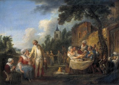 La festa del villaggio da Louis Joseph (1731 98) Watteau