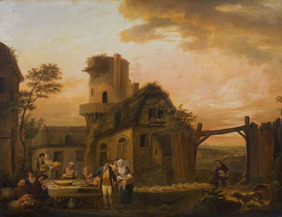 Quattro Ore del Giorno: Notte da Louis Joseph (Watteau de Lille)(attr. to) Watteau