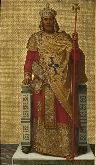 Baldovino I di Costantinopoli da Louis Joseph Gallait