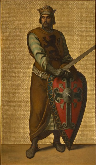 Roberto II di Gerusalemme da Louis Joseph Gallait
