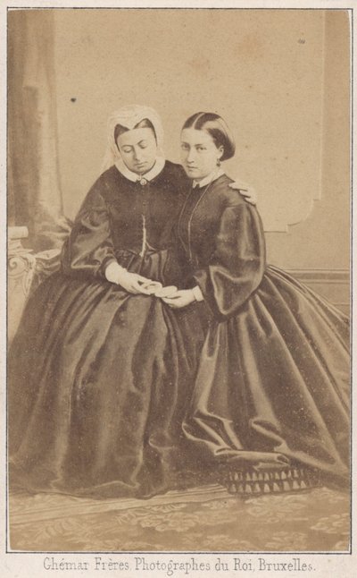 Regina Vittoria e sua figlia da Louis Joseph Ghemar