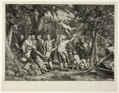 Mirabeau arriva ai Campi Elisi da Louis Joseph Masquelier