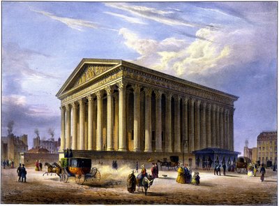 Chiesa della Madeleine da Louis Jules Arnout