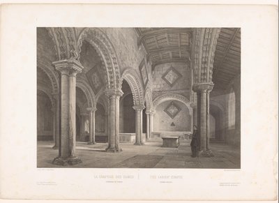 Interno della Lady Chapel nella cattedrale di Durham (Inghilterra, Irlanda e Scozia) da Louis Jules Arnout