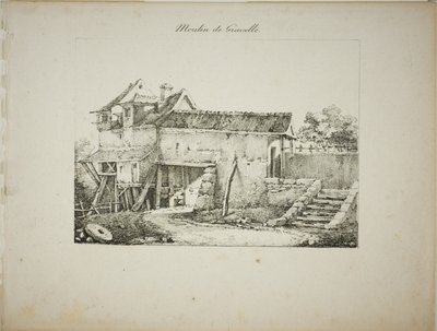 Mulino a Gravelle, II da Louis Jules Frederic Villeneuve
