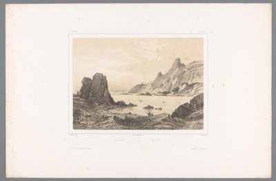 Vista su Kullaberg presso il Kattegat da Louis Julien Jacottet