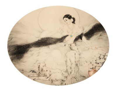 La signora delle camelie, 1927 da Louis Justin Laurent Icart