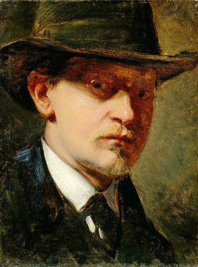 Autoritratto con cappello da Louis Kolitz