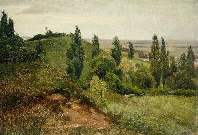 Il versante ovest del Doernberg, vicino a Kassel da Louis Kolitz