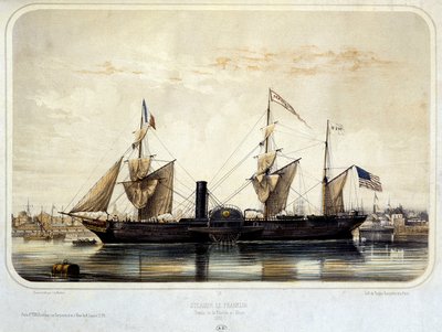 Vapore "Il Franklin" da Louis Le Breton