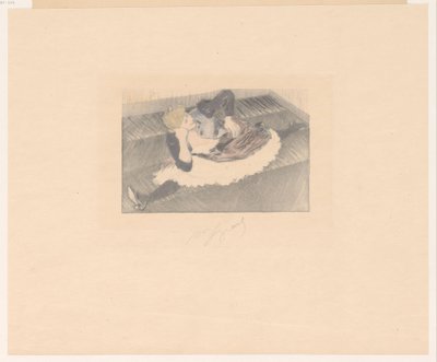 Ballerina in spaccata da Louis Legrand (signed by artist)