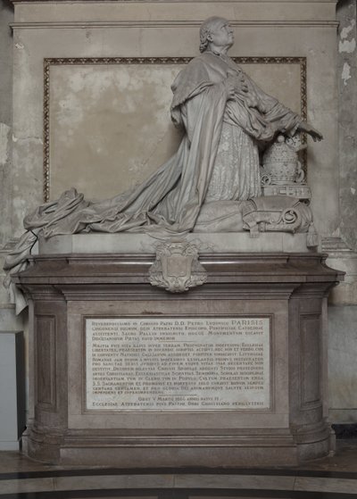 Monumento funerario a Pedro Ludovico Parisis da Louis Leon Cugnot