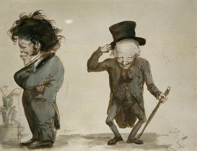 Abate Hauy e Thenard da Louis Leopold Boilly