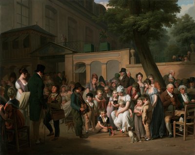 Ingresso al Jardin Turc da Louis Leopold Boilly