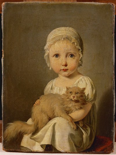 Gabrielle Arnault, bambina - Gabrielle Arnault ... da Louis Leopold Boilly