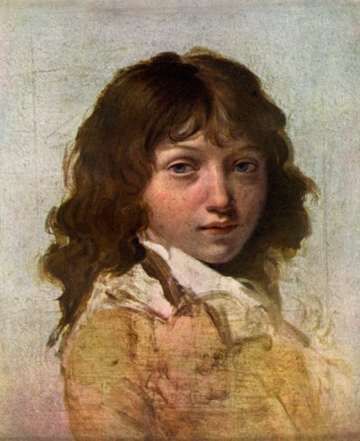 Testa di un ragazzo, inizio 19° secolo da Louis Leopold Boilly