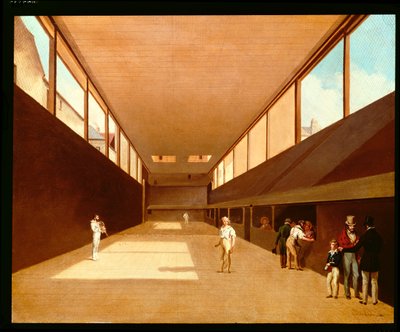 Interno del Jeu de Paume, Versailles da Louis Leopold Boilly