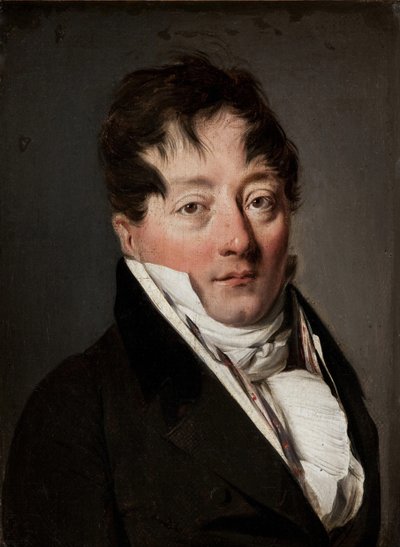 Ritratto di Alexandre Balthazar Laurent Grimod de la Reynière 1758-1837 da Louis Leopold Boilly