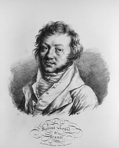 Ritratto di Andre Marie Ampere (1775-1836) da Louis Leopold Boilly
