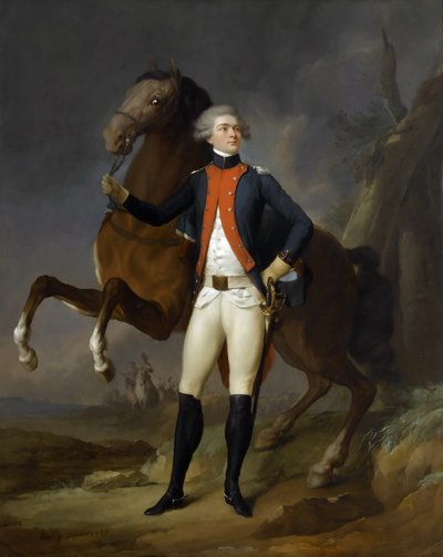 Ritratto di Gilbert Motier il Marchese De La Fayette 1757-1834 da Louis Leopold Boilly