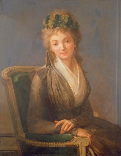 Ritratto di Lucile Desmoulins, nata Duplessis da Louis Leopold Boilly