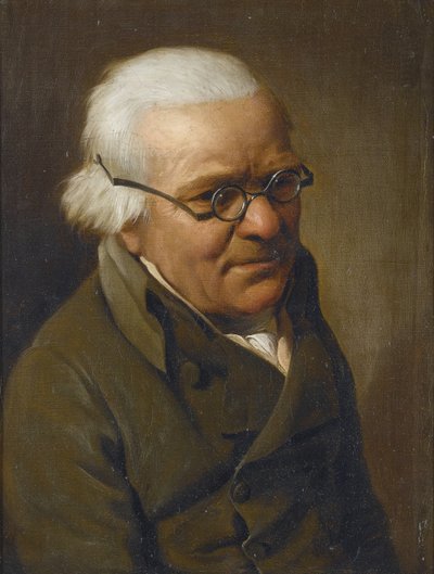 Ritratto di un uomo con gli occhiali da Louis Leopold Boilly