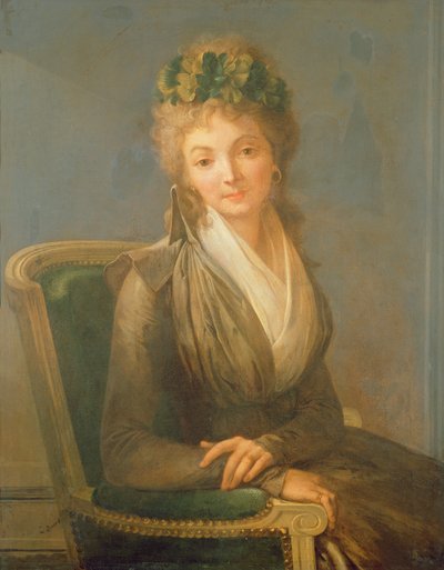 Ritratto presunto di Lucile Desmoulins da Louis Leopold Boilly