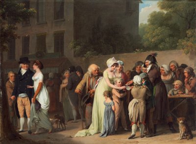 Il baro sul boulevard, 1806 da Louis Leopold Boilly