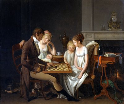Le signore Part Dipinto di Louis Leopold Boilly da Louis Leopold Boilly