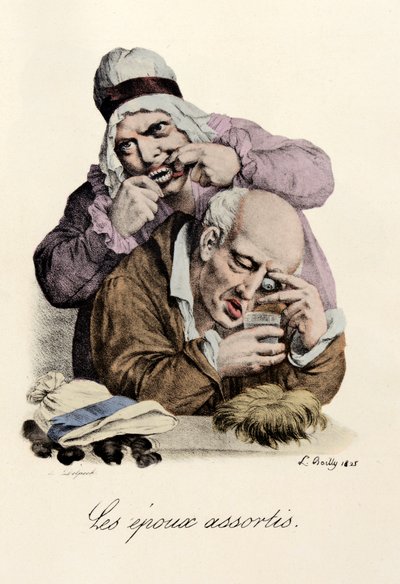 Le spolette assortite Incisione di Louis-Léopold Boilly da Louis Leopold Boilly