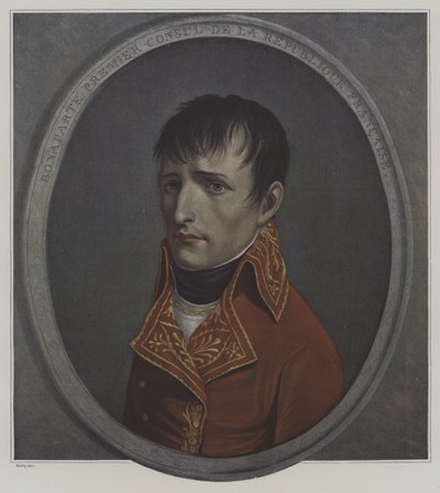 Napoleone Bonaparte, Primo Console della Repubblica Francese da Louis Leopold after Boilly