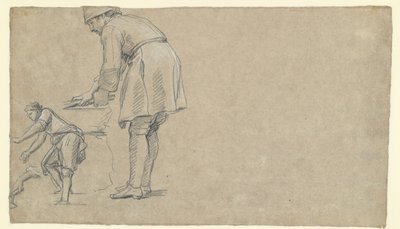 Studi di figure (verso) da Louis Licherie de Beurie