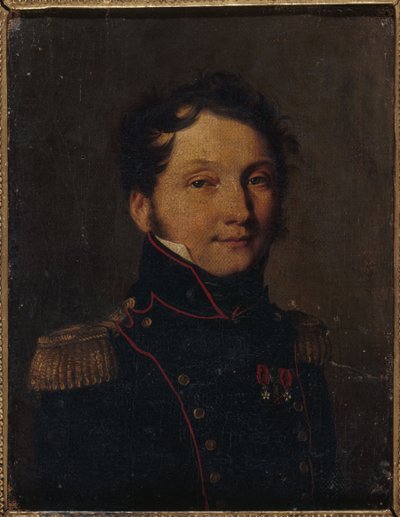 Francese: Portrait dit du capitaine Jules Raulin da Louis Leopold Boilly